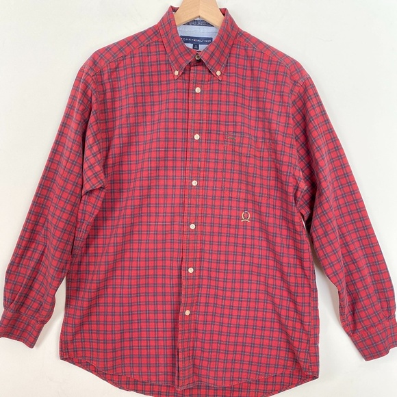 Tommy Hilfiger Men's Long-sleeved Shirt, Size M - Picture 1 of 12